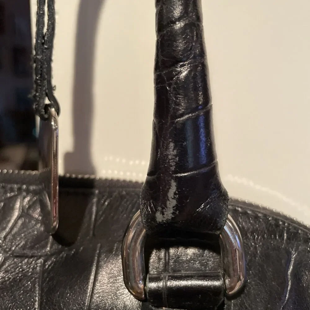 furla handbag crossbody used leather